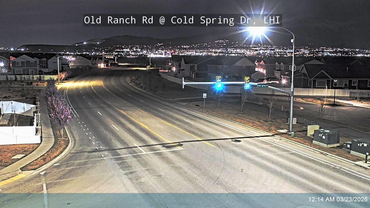 Old Ranch Rd / 3680 W @ Cold Spring Dr / 640 N, LHI live webcam