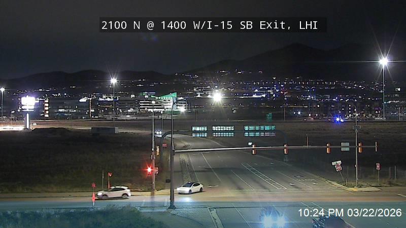 2100 N / SR-194 EB @ 1400 W / I-15 SB Exit, LHI live webcam