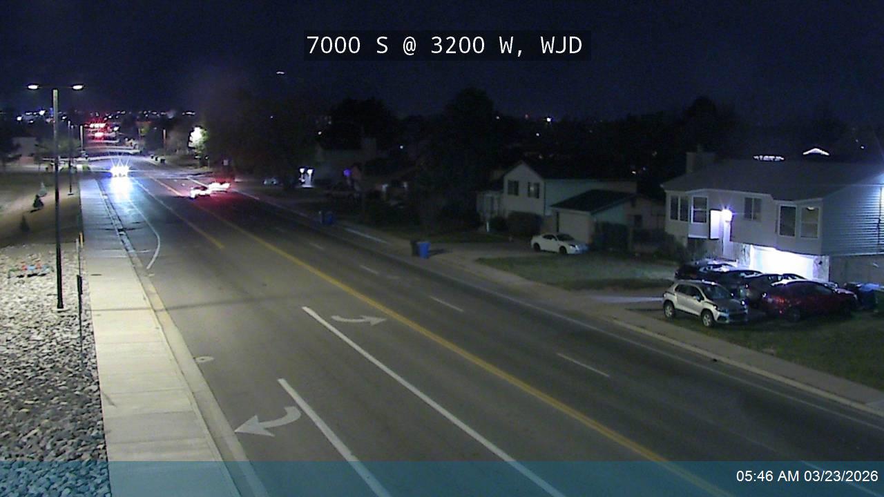 7000 S @ 3200 W, WJD live webcam