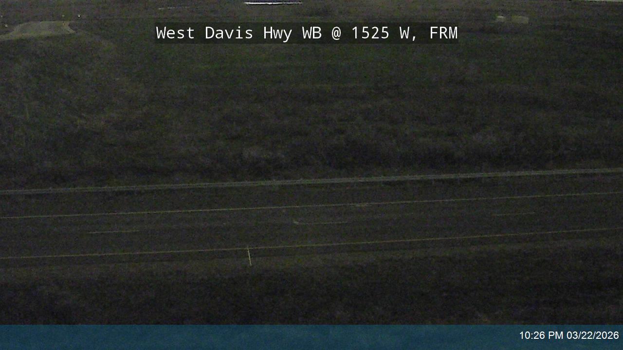 West Davis Hwy / SR-177 WB @ 1525 W / MP 1.49, FRM live webcam