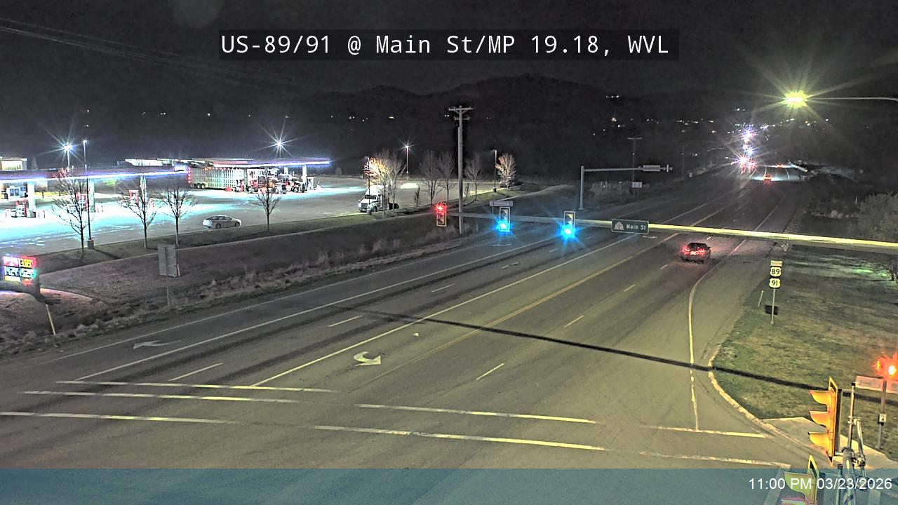 US-89/91 @ Main St / SR-101 / MP 19.18, WVL live webcam