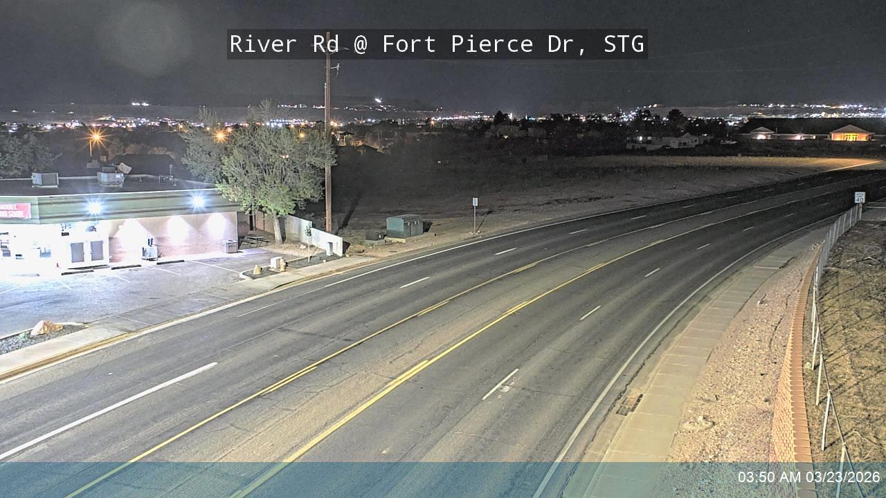 River Rd @ Fort Pierce Dr, STG live webcam