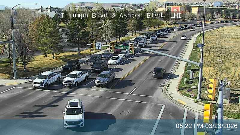 Triumph Blvd @ Ashton Blvd, LHI live webcam