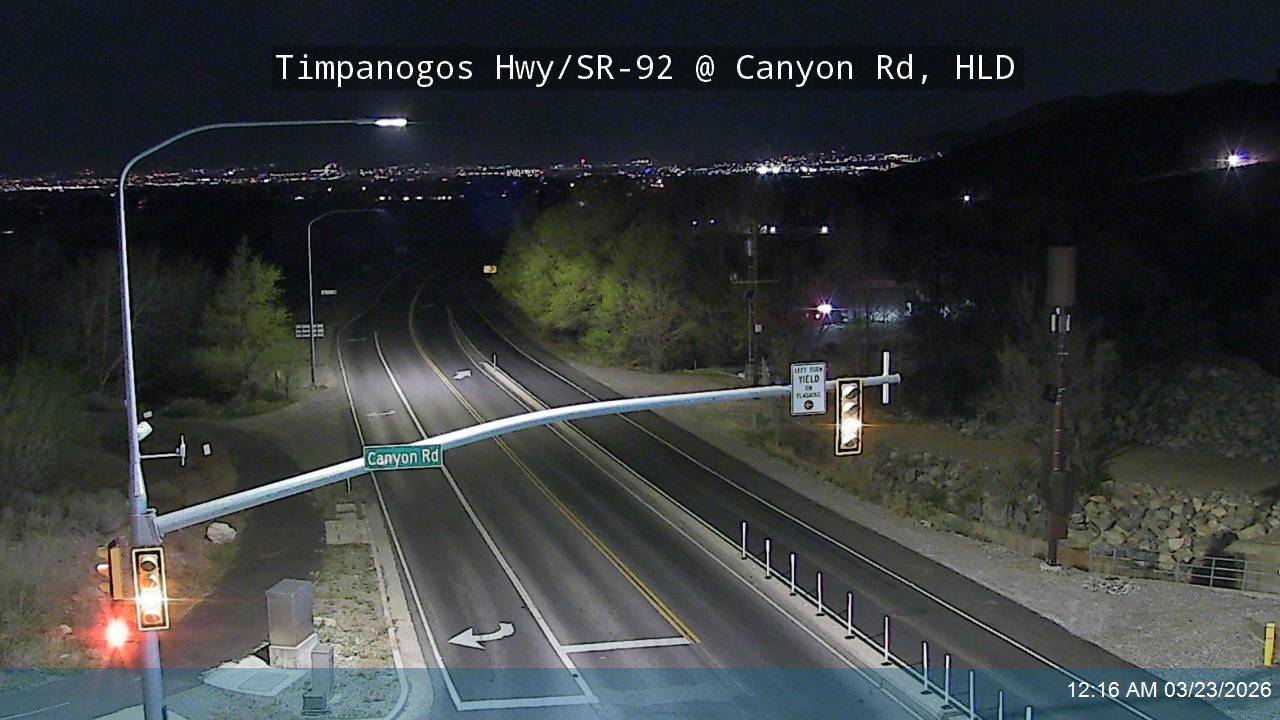 Timpanogos Hwy / SR-92 @ Canyon Rd, HLD live webcam