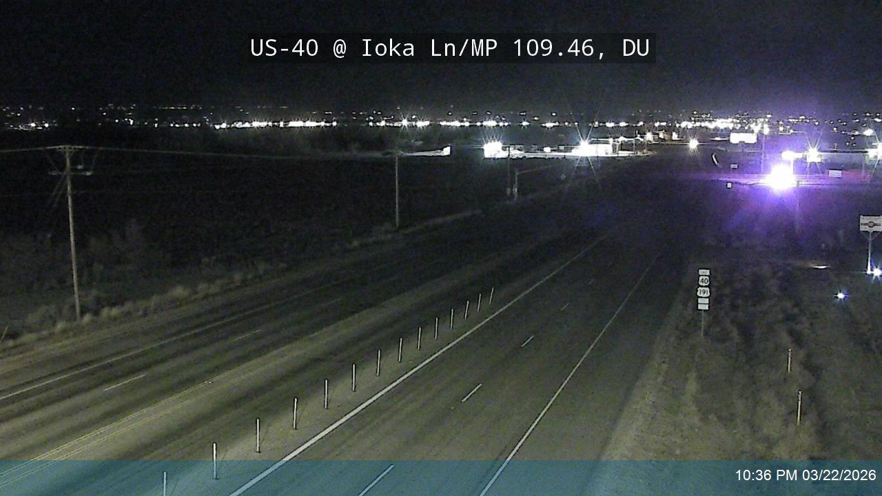US-40 @ Ioka Ln / SR-87 / MP 109.46, DU live webcam