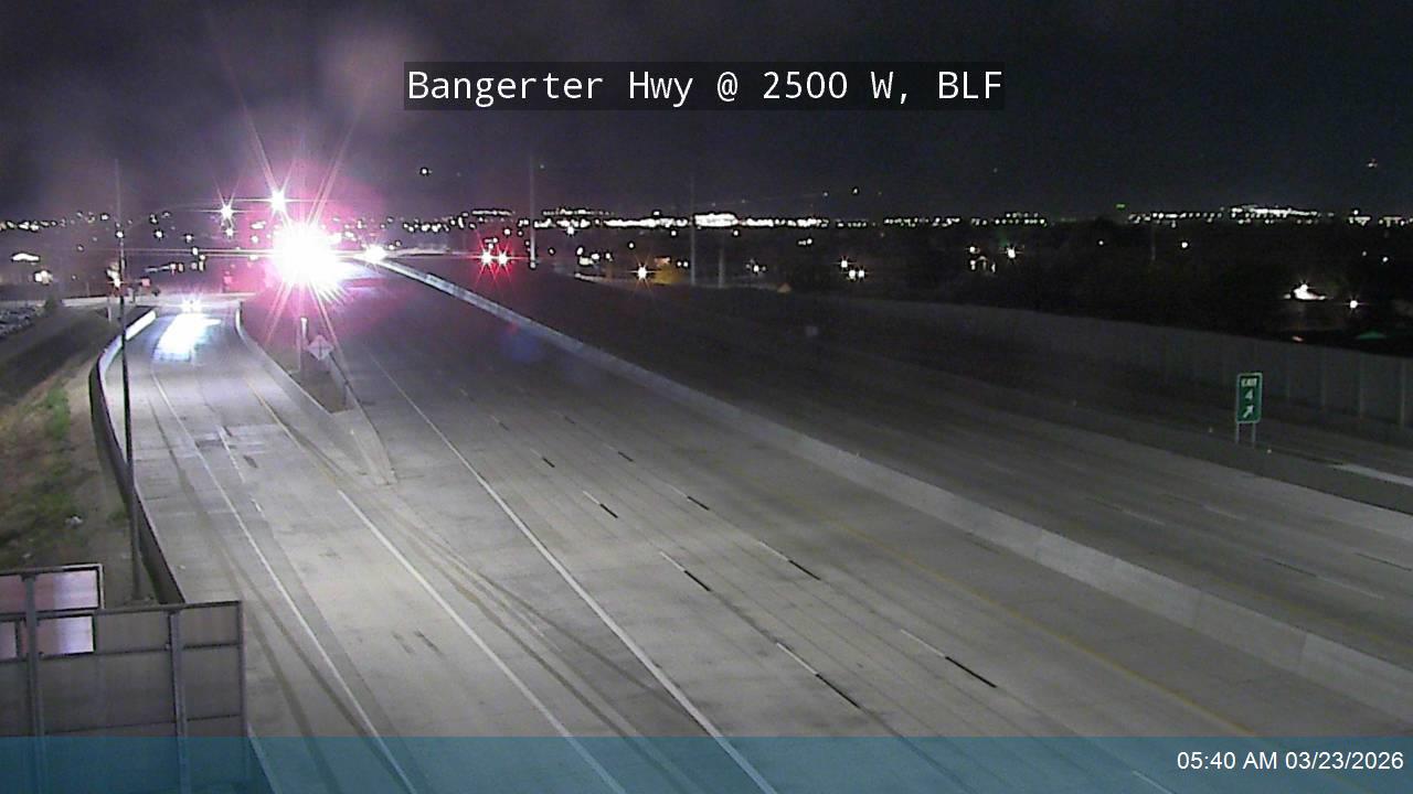 Bangerter Hwy / SR-154 @ 2500 W / MP 3.82, BLF live webcam
