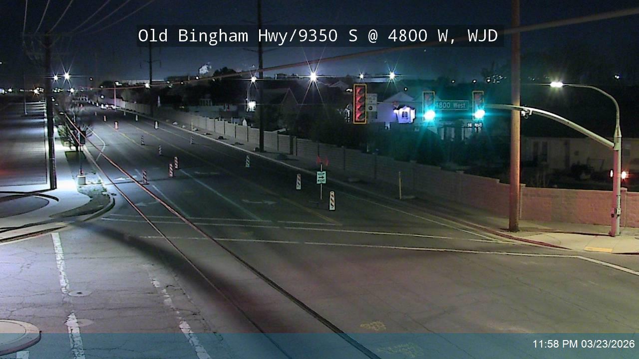 Old Bingham Hwy / 9350 S @ 4800 W, WJD live webcam
