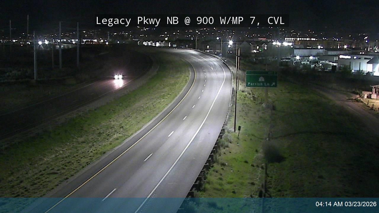 Legacy Pkwy / SR-67 NB @ 900 W / MP 7, CVL live webcam