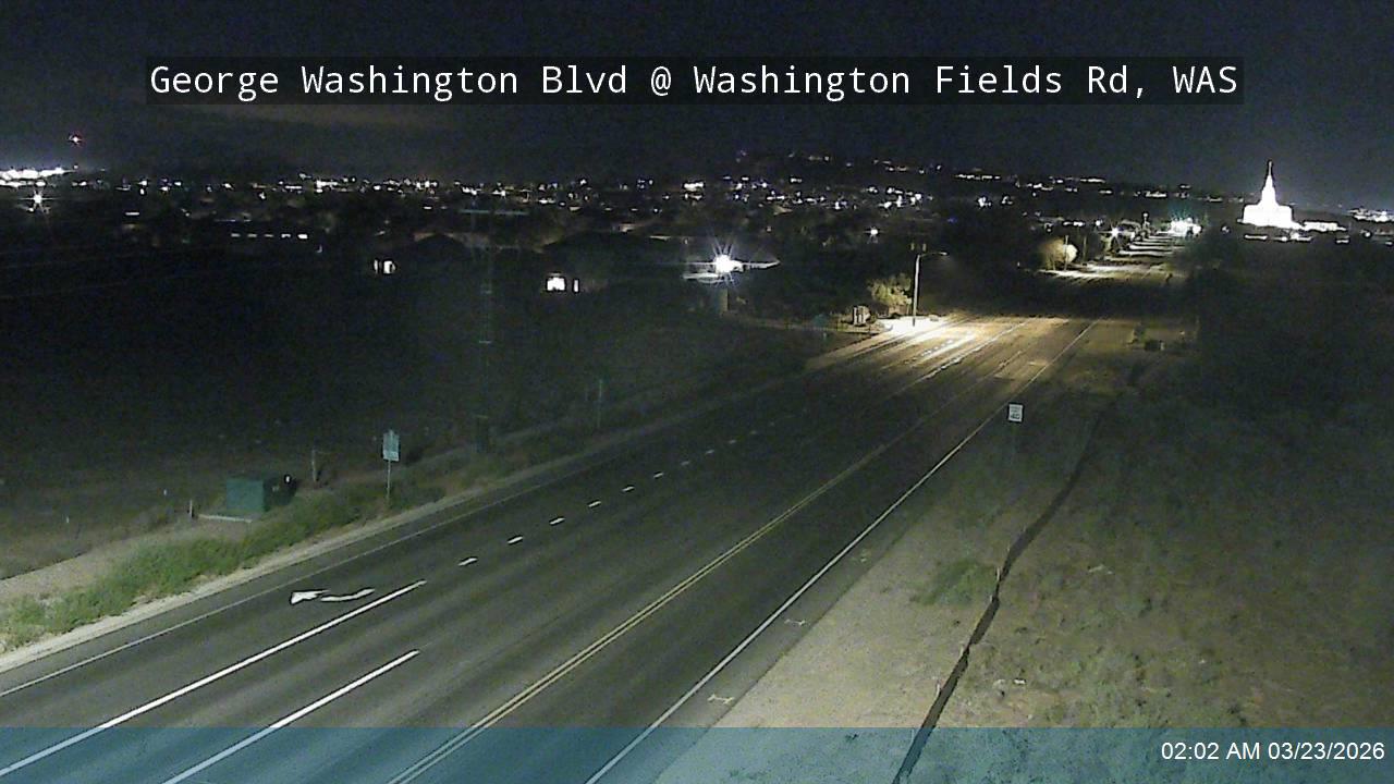 George Washington Blvd / 3650 S @ Washington Fields Rd, WAS live webcam
