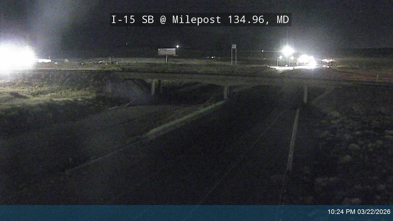 I-15 SB @ Milepost 134.96, MD live webcam