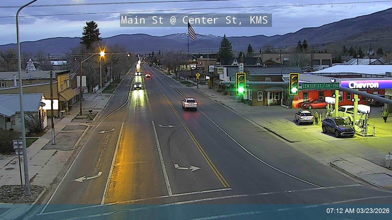Main St / SR-32 @ Center St / SR-150, KMS live webcam