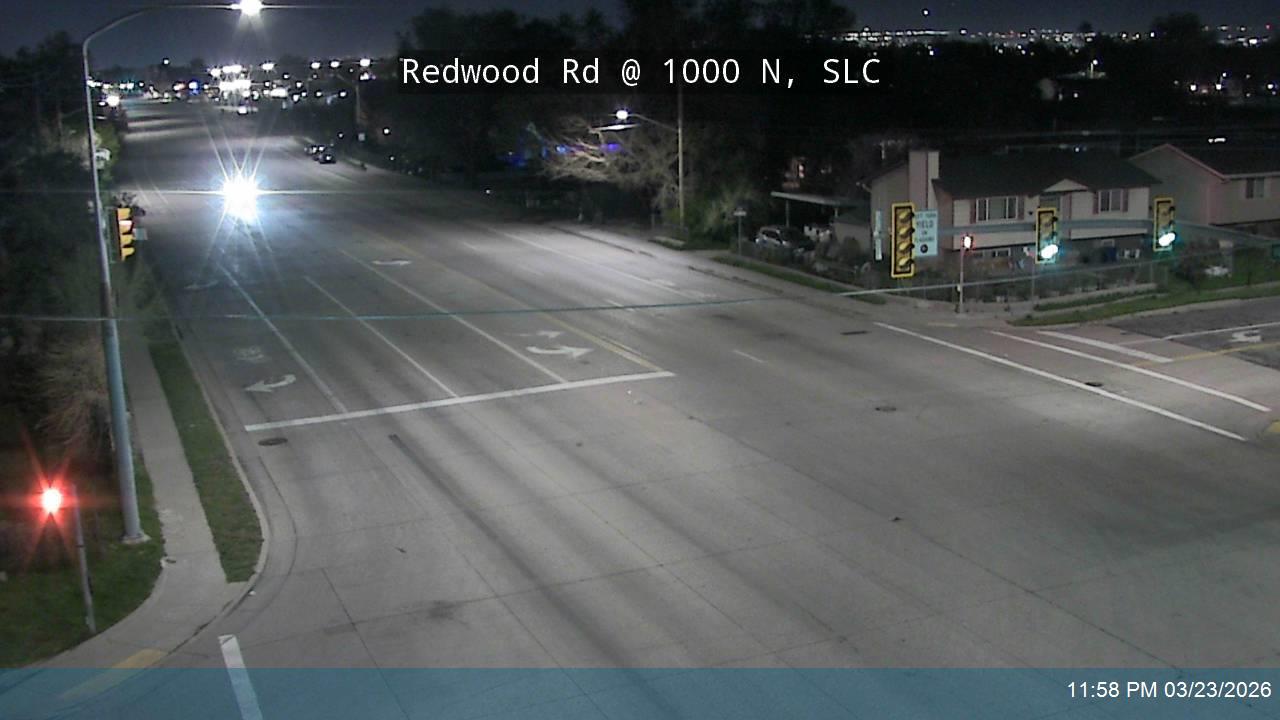 Redwood Rd / SR-68 @ 1000 N, SLC live webcam