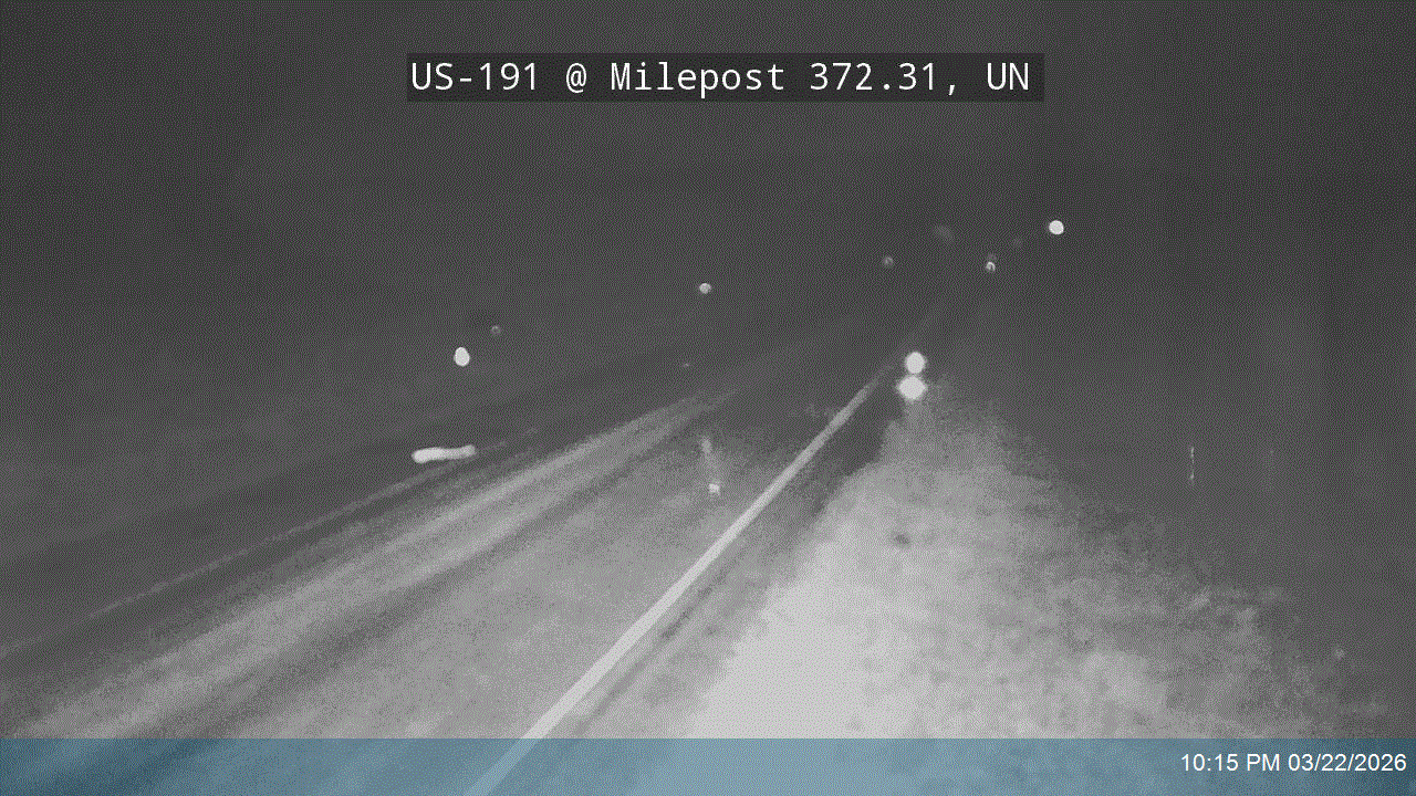 US-191 @ Milepost 372.31, UN live webcam