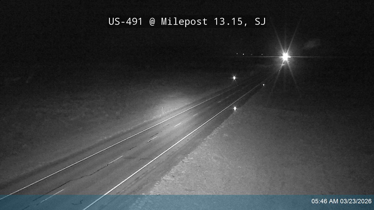 US-491 @ Milepost 13.15, SJ live webcam