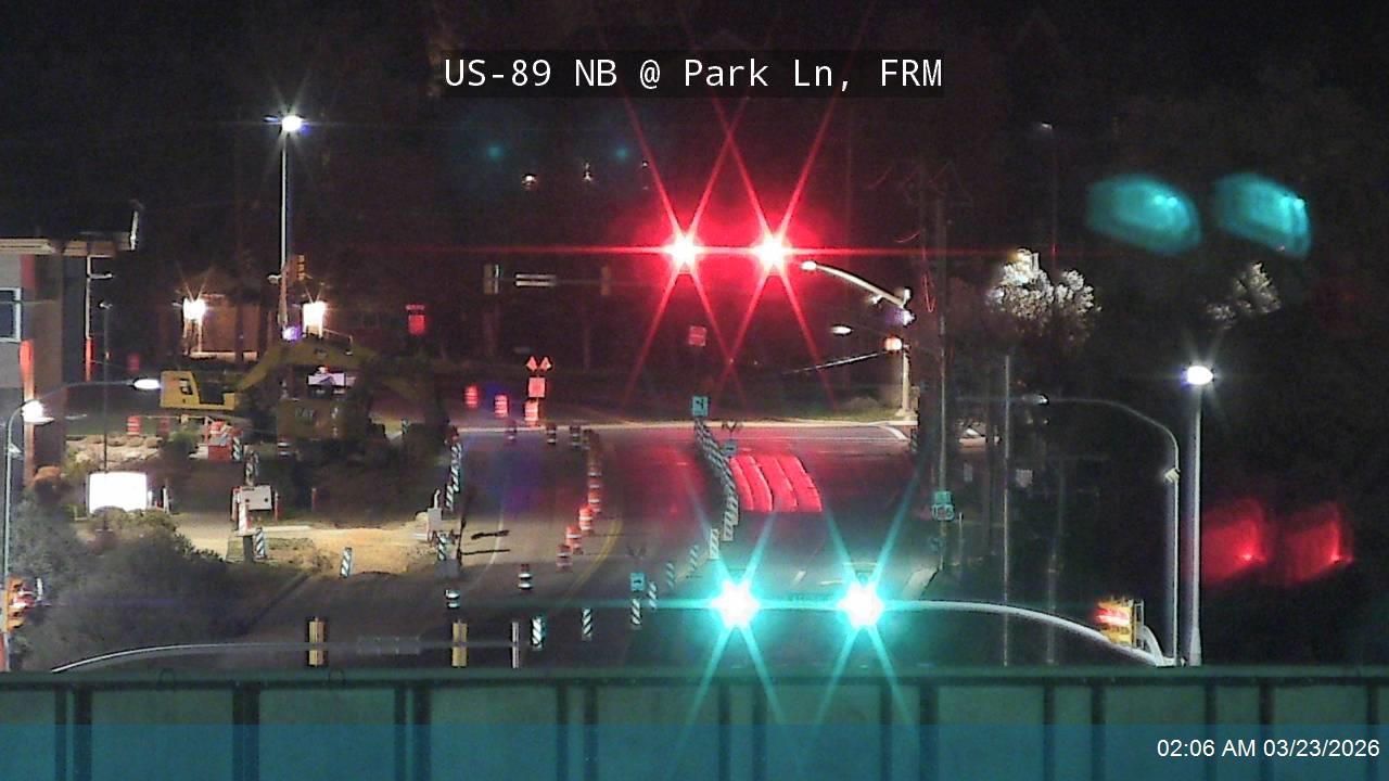 US-89 NB @ Park Ln / SR-225, FRM live webcam