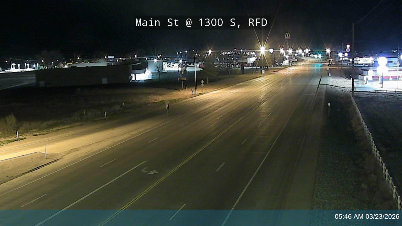 Main St / SR-118 / SR-120 @ 1300 S / SR-120, RFD live webcam