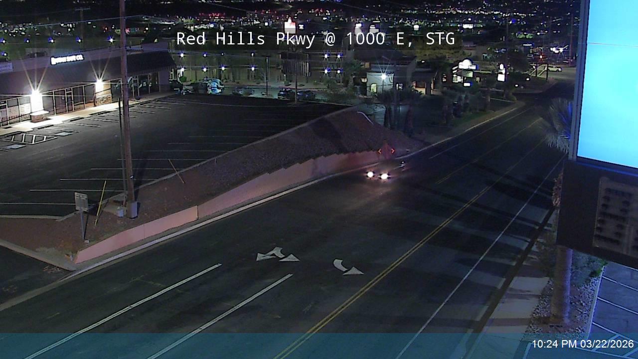 Red Hills Pkwy @ 1000 E, STG live webcam