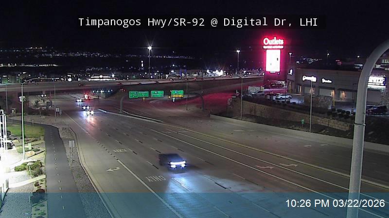 Timpanogos Hwy / 3500 N / SR-92 @ Digital Dr, LHI live webcam