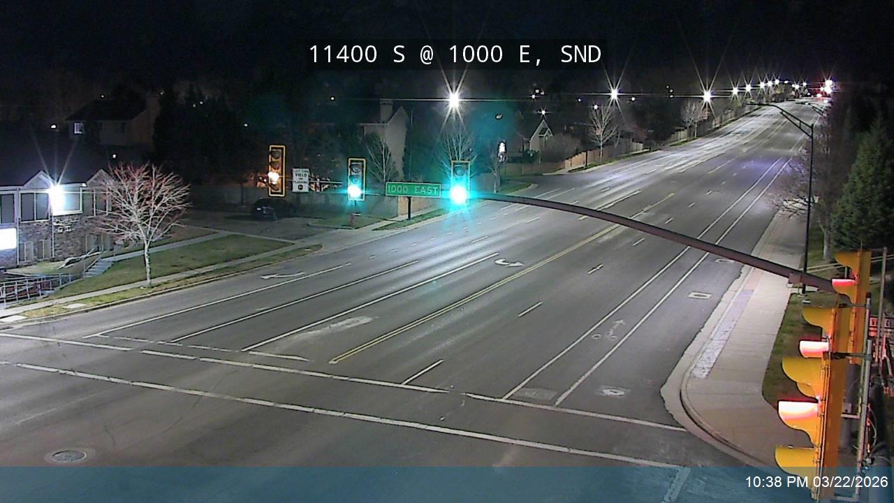 11400 S @ 1000 E, SND live webcam