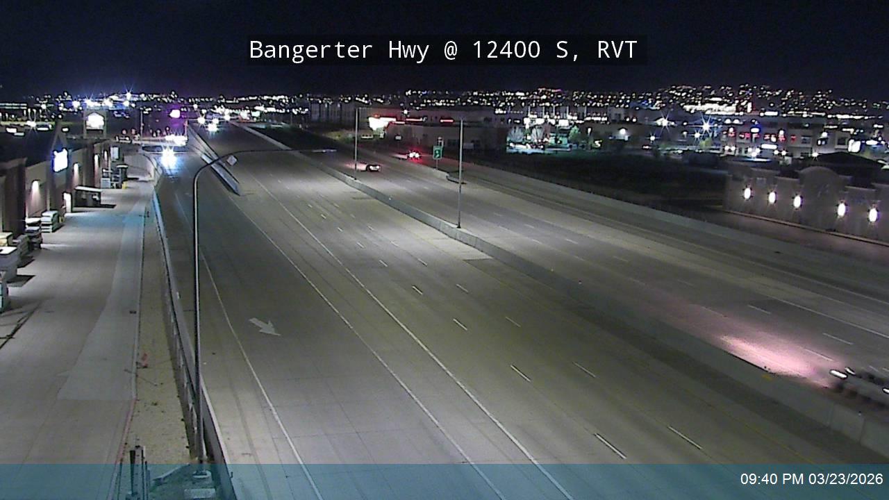 Bangerter Hwy / SR-154 @ 12400 S, RVT live webcam