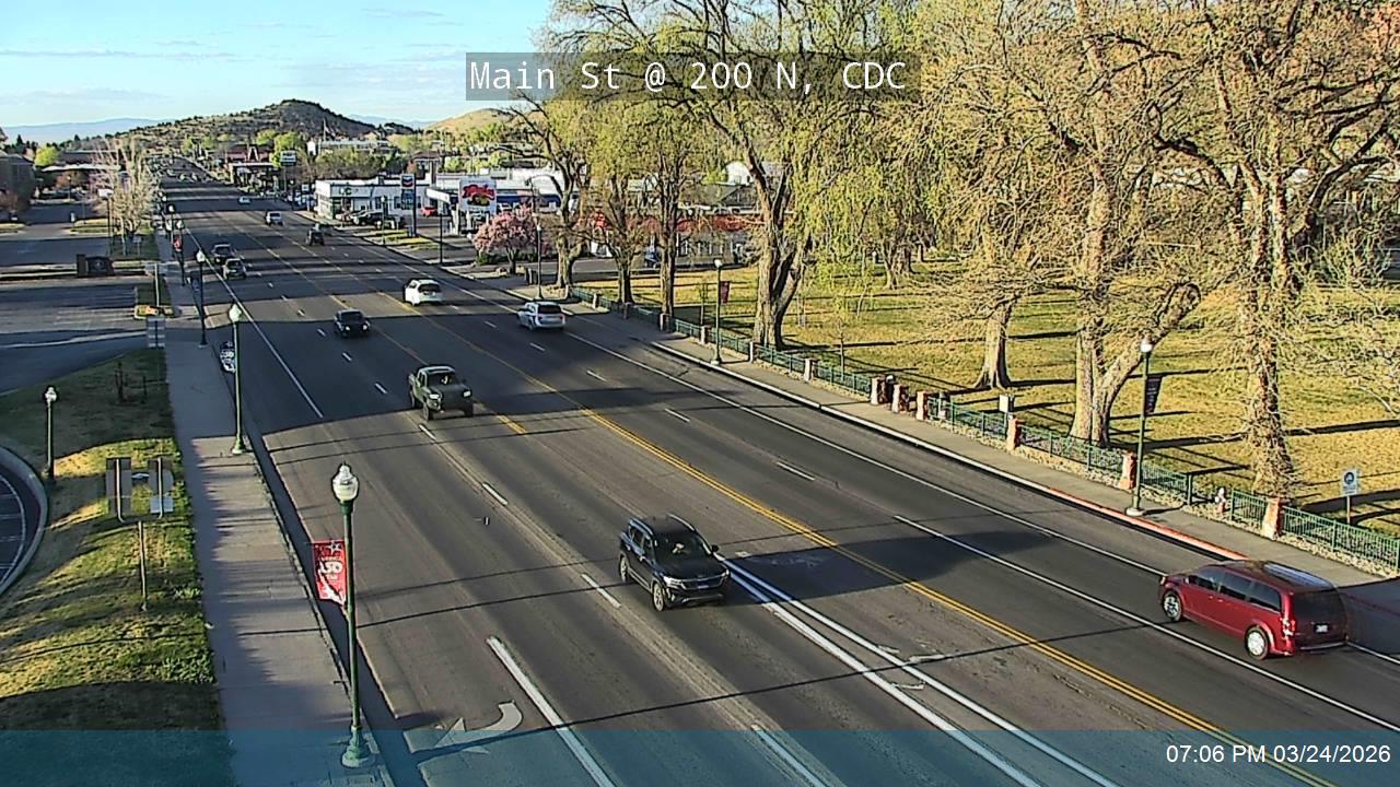 Main St / SR-130 @ 200 N / Freedom Blvd / SR-56, CDC live webcam
