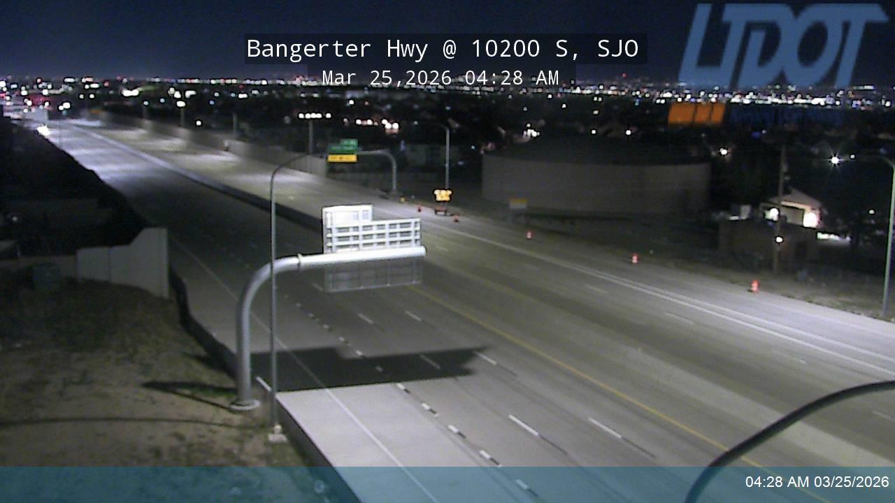 Bangerter Hwy / SR-154 @ 10200 S, SJO live webcam