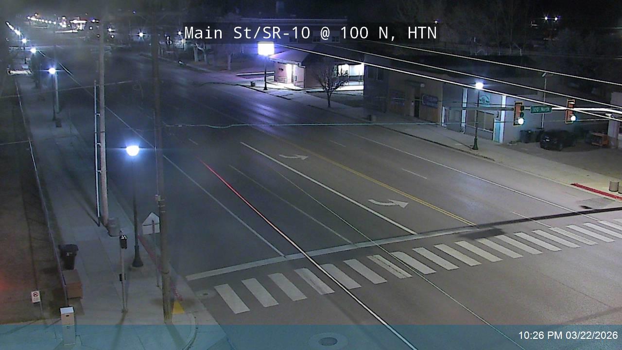 Main St / SR-10 @ 100 N, HTN live webcam