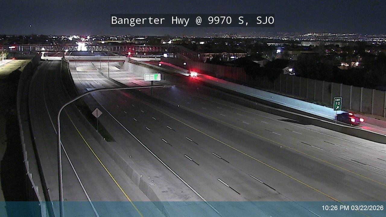 Bangerter Hwy / SR-154 @ 9970 S / MP 9.97, SJO live webcam