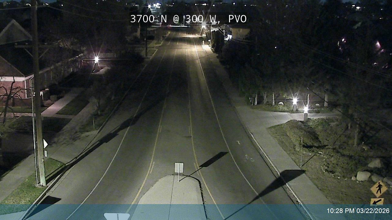 3700 N @ 300 W, PVO live webcam