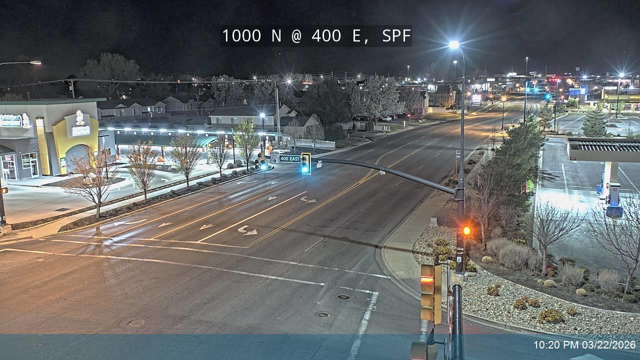 1000 N @ 400 E, SPF live webcam