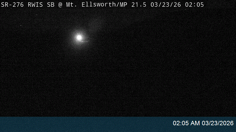 SR-276 RWIS SB @ Mt Ellsworth / MP 21.47, GA live webcam