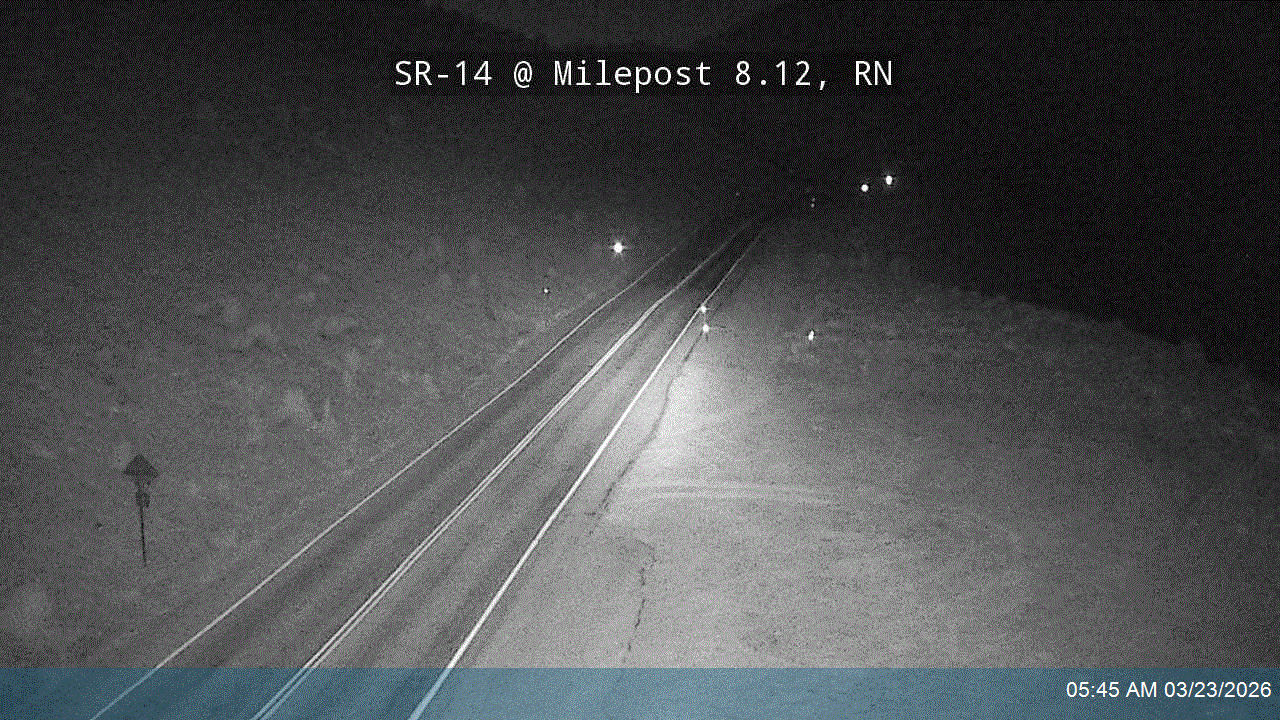 SR-14 @ Milepost 8.12, RN live webcam