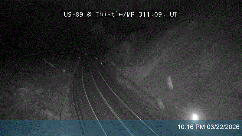 US-89 @ Thistle / MP 311.09, UT live webcam