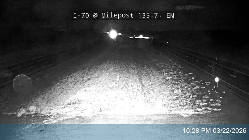I-70 @ Milepost 135.6, EM live webcam
