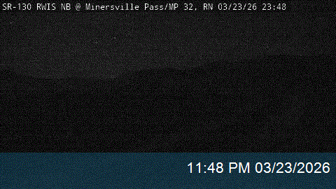 SR-130 RWIS NB @ Minersville Pass / MP 32.03, RN live webcam