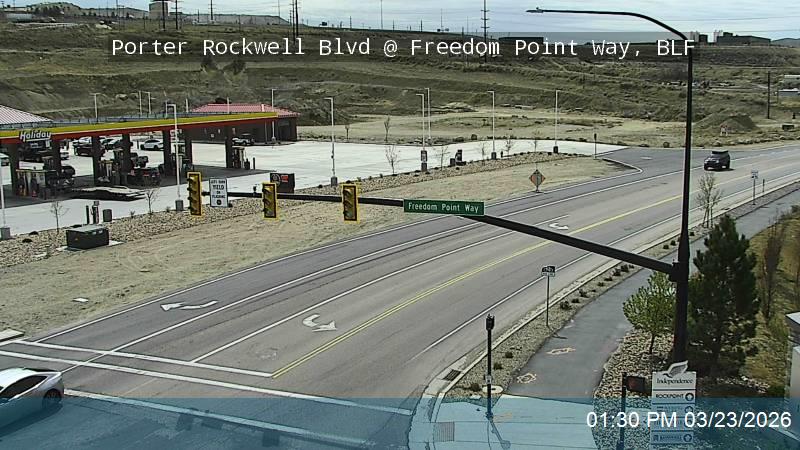 Porter Rockwell Blvd / SR-131 @ Freedom Point Way, BLF live webcam