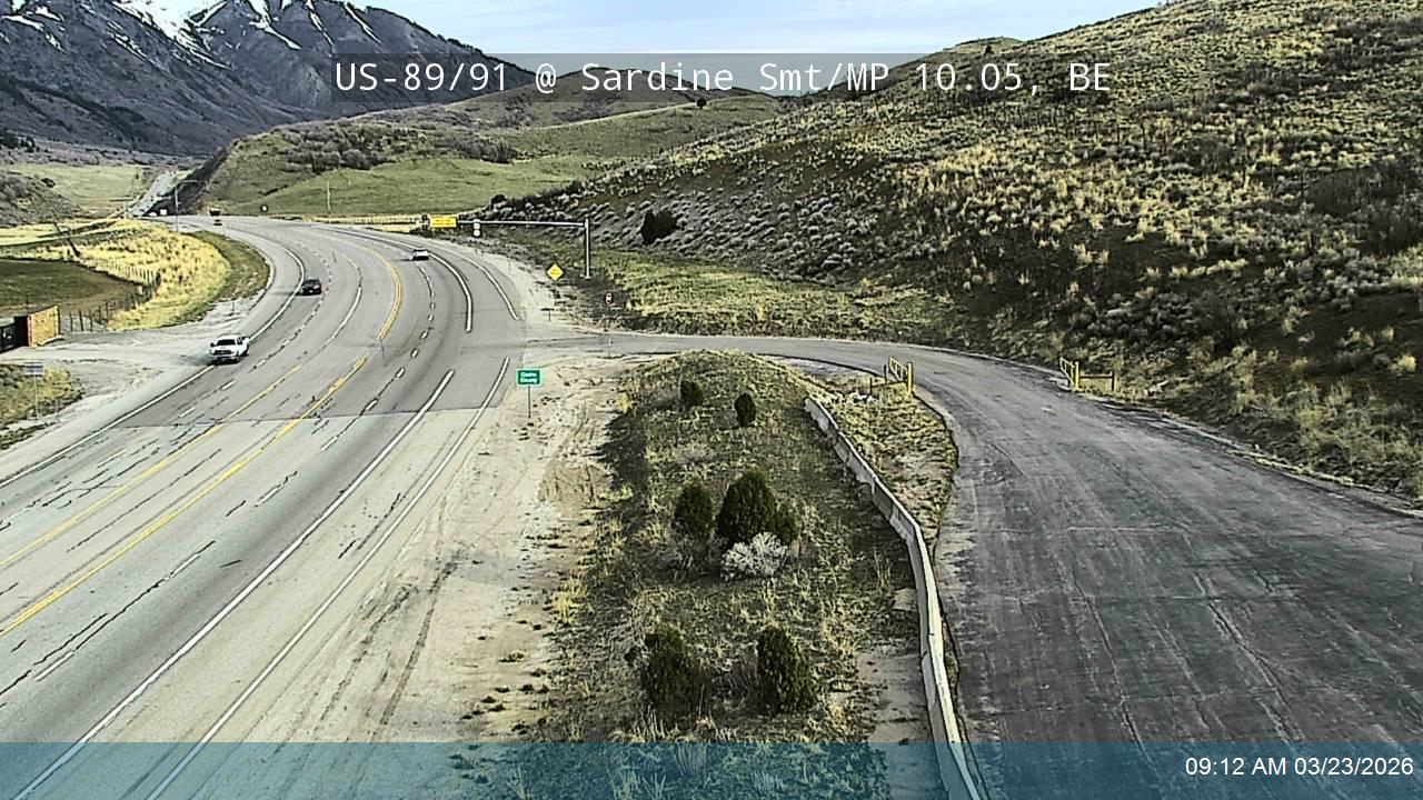 US-89/91 @ Sardine Summit / MP 10.05, BE live webcam
