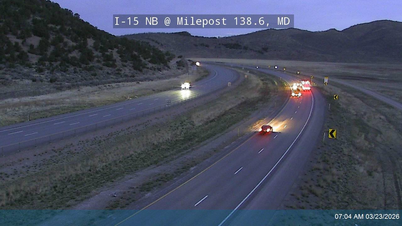 I-15 NB @ Milepost 138.6, MD live webcam