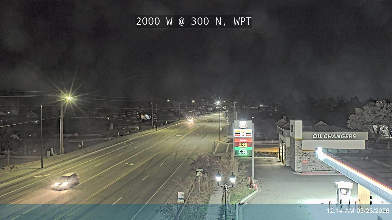 2000 W / Midland Dr / SR-108 @ 300 N / SR-107, WPT live webcam