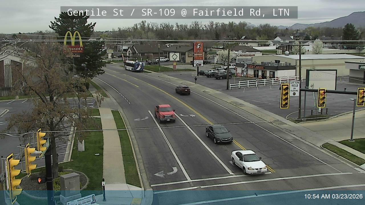 Gentile St / SR-109 @ Fairfield Rd, LTN live webcam