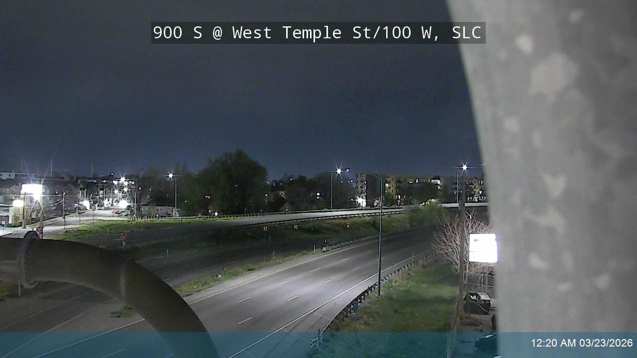 900 S @ West Temple St / 100 W, SLC live webcam