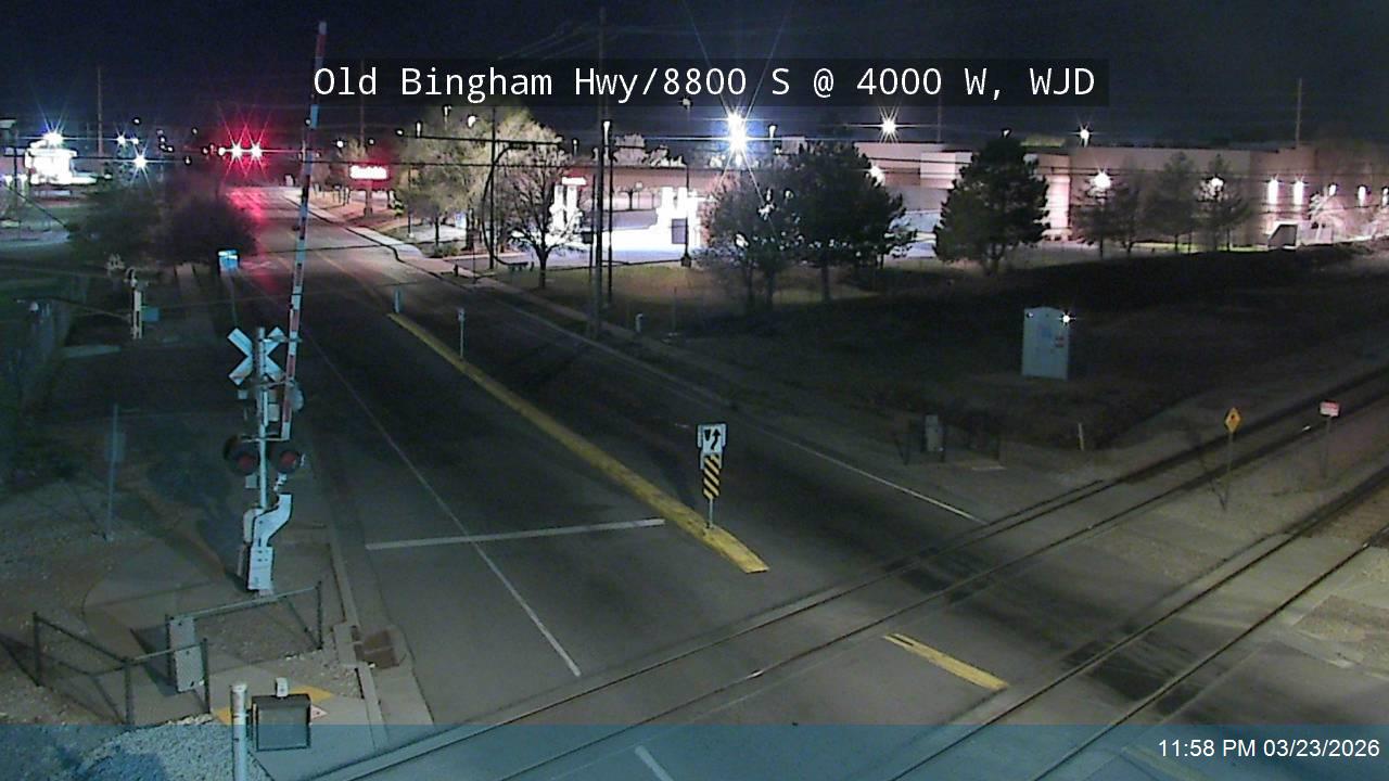 Old Bingham Hwy / 8800 S @ 4000 W, WJD live webcam