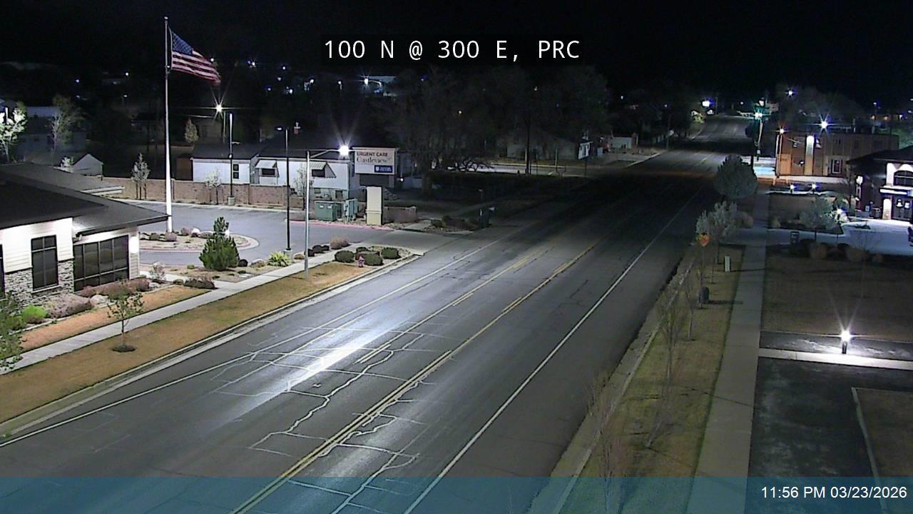 100 N / SR-55 @ 300 E, PRC live webcam