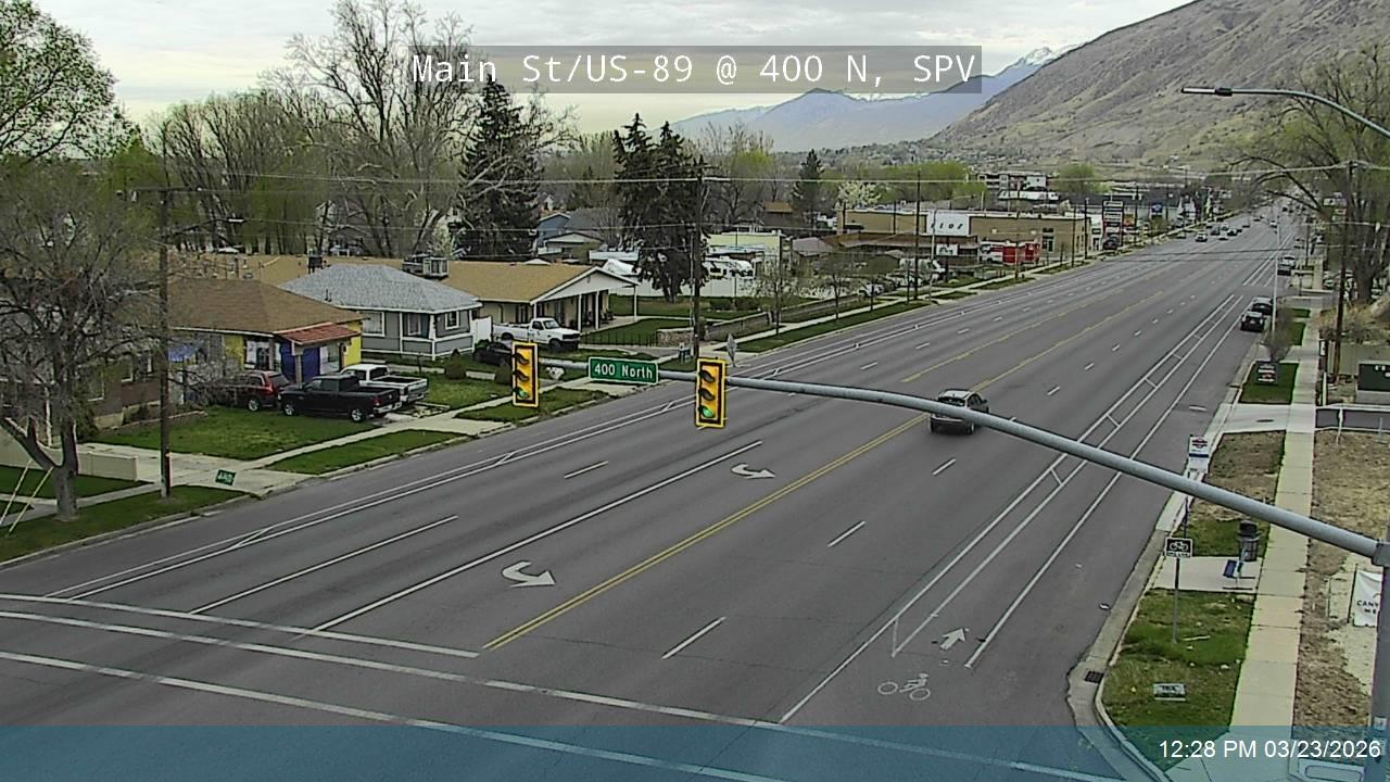 Main St / US-89 @ 400 N, SPV live webcam