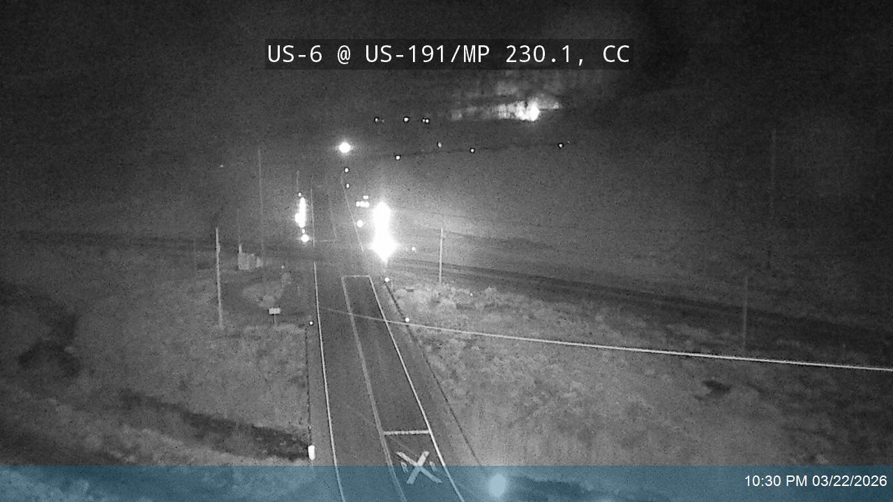 US-6 @ US-191 / MP 230.1, CC live webcam