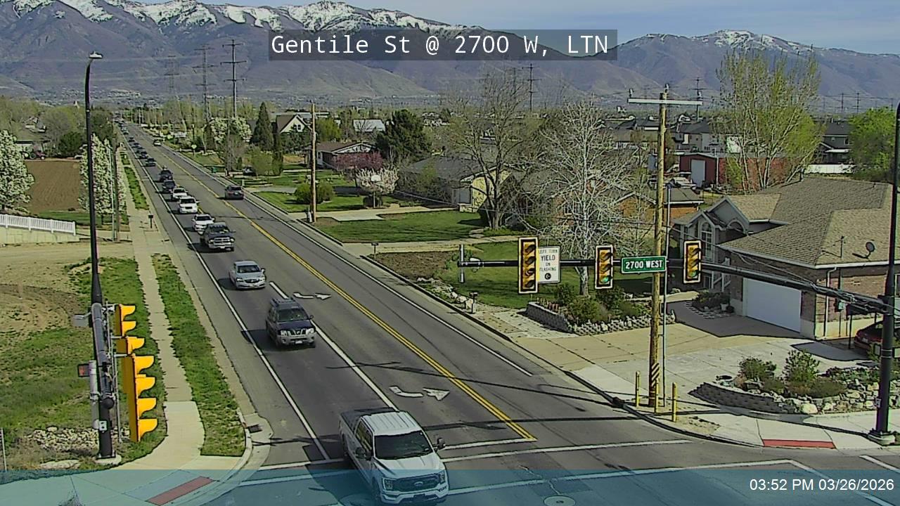 Gentile St @ 2700 W, LTN live webcam