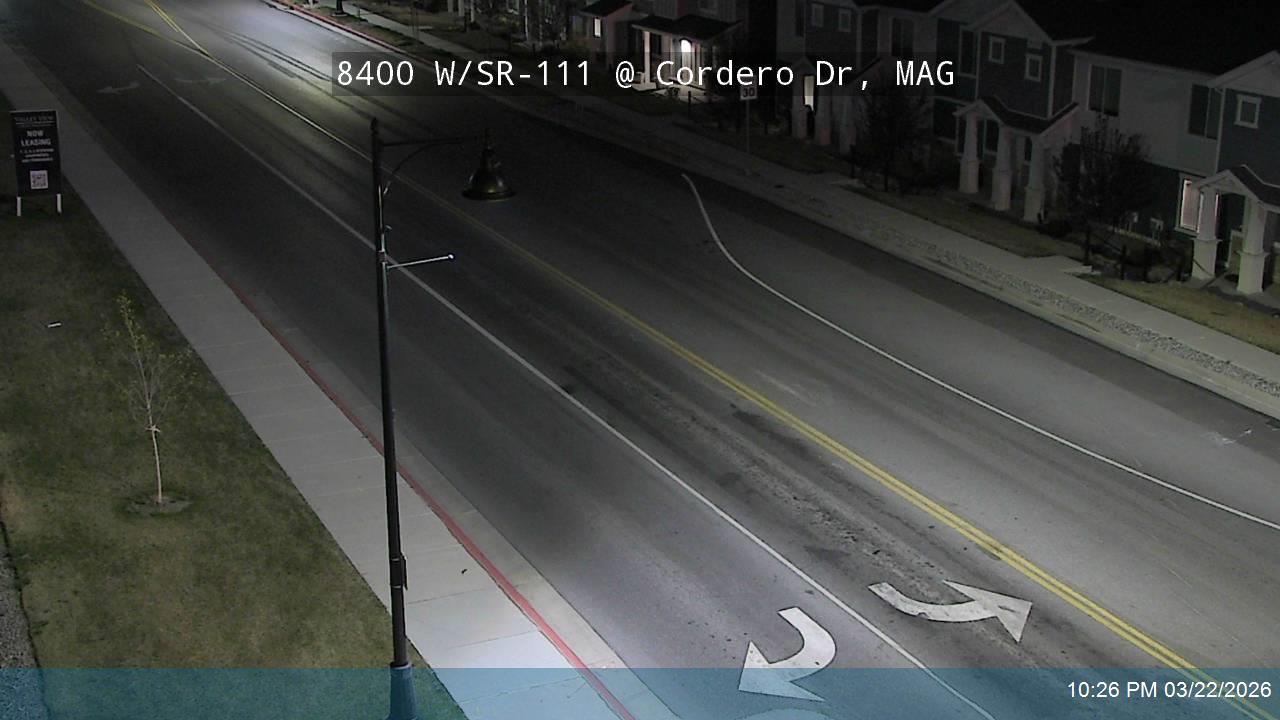 8400 W / Bacchus Hwy / SR-111 @ Cordero Dr, MAG live webcam
