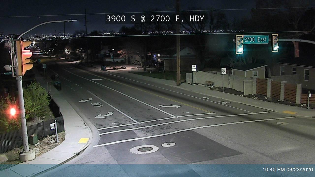 3900 S @ 2700 E, HDY live webcam