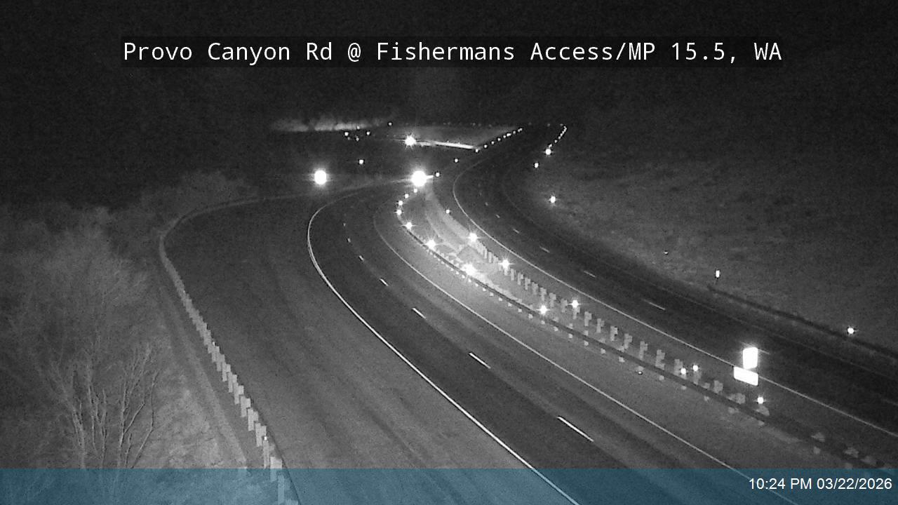 Provo Canyon Rd / US-189 @ Fishermens / MP 15.46 live webcam