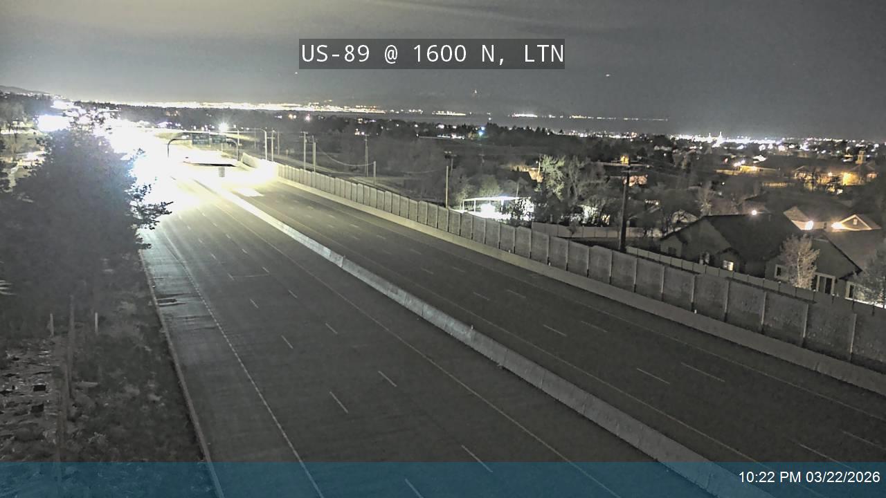 US-89 @ 1600 N, LTN live webcam